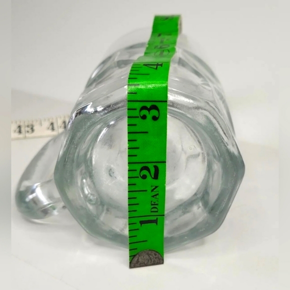 Vintage A & W ROOT BEER Heavy Large Root Beer Soda Clear Glass Mug 1980's - Picture 5 of 5